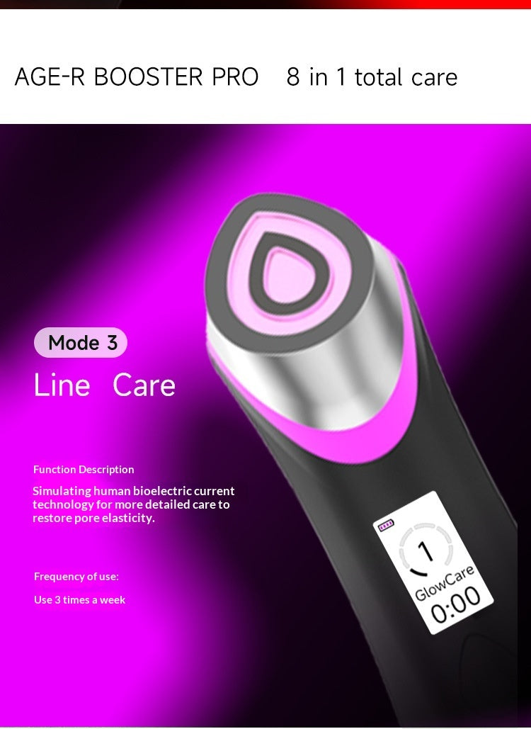 REVELA 7 Color LED Mask Red Light Therapy Skin Rejuvenation Massager