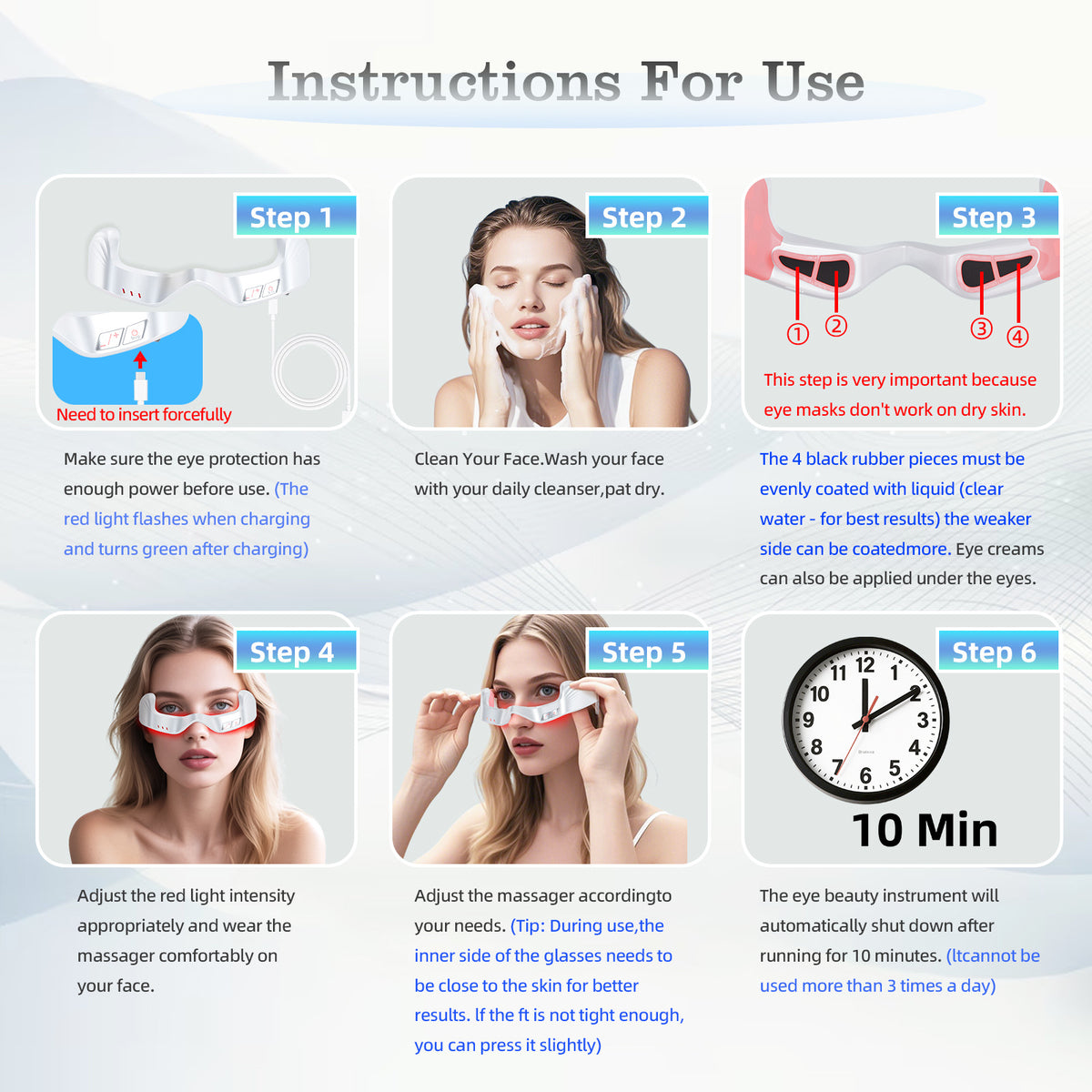 REVELA 7 Color LED Mask Red Light Therapy Skin Rejuvenation Massager 