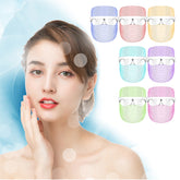 REVELA 7 Color LED Mask Red Light Therapy Skin Rejuvenation Massager 