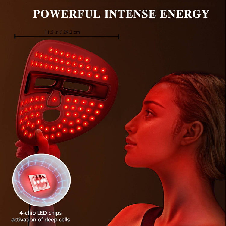 REVELA Household LED Beauty Color Light Mask Led Red And Blue Beaut