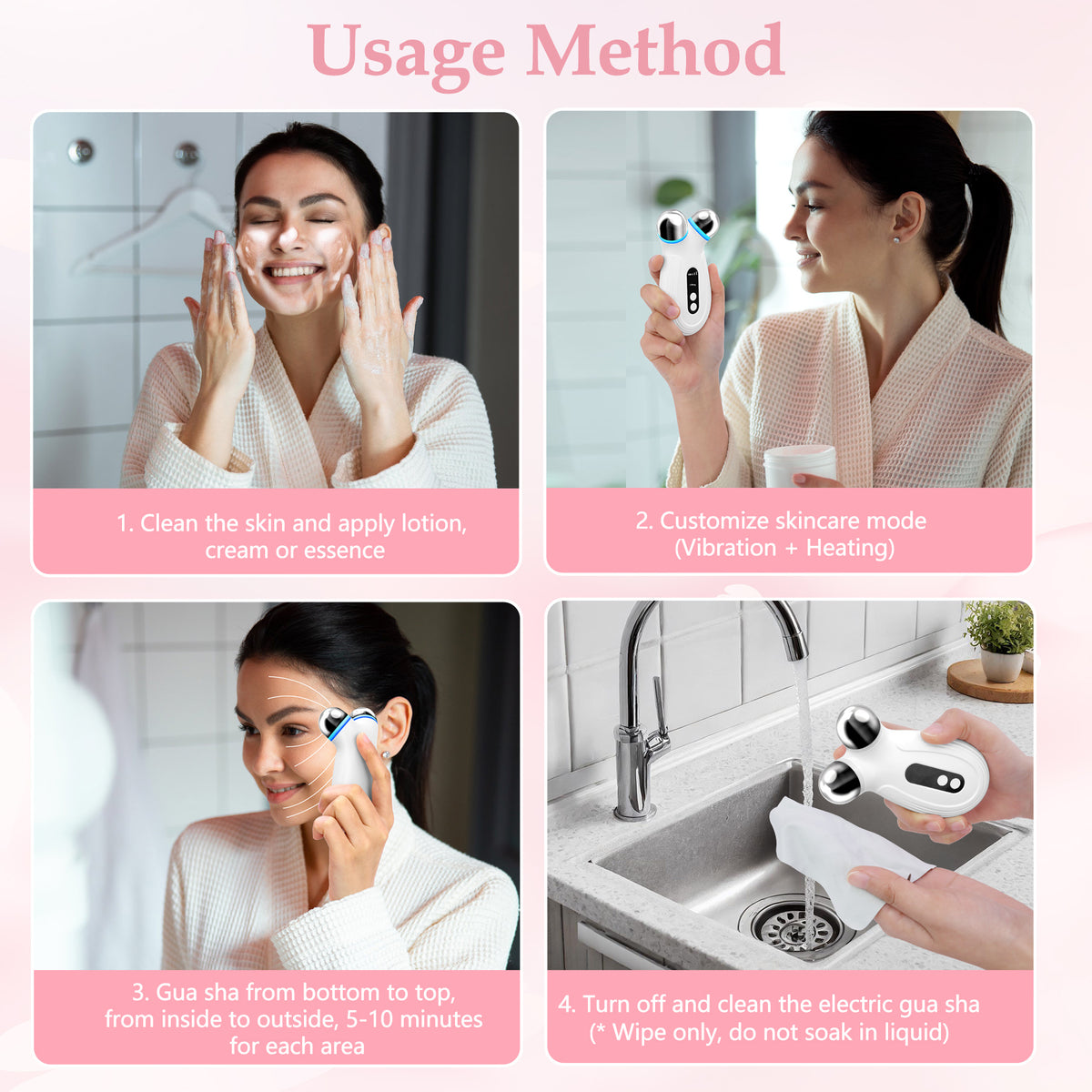 REVELA 7 Color LED Mask Red Light Therapy Skin Rejuvenation Massager 