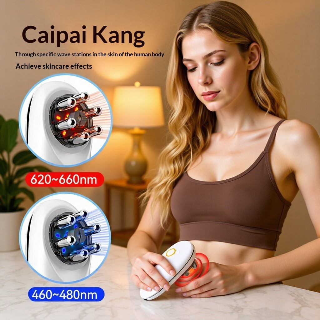 REVELA 7 Color LED Mask Red Light Therapy Skin Rejuvenation Massager 