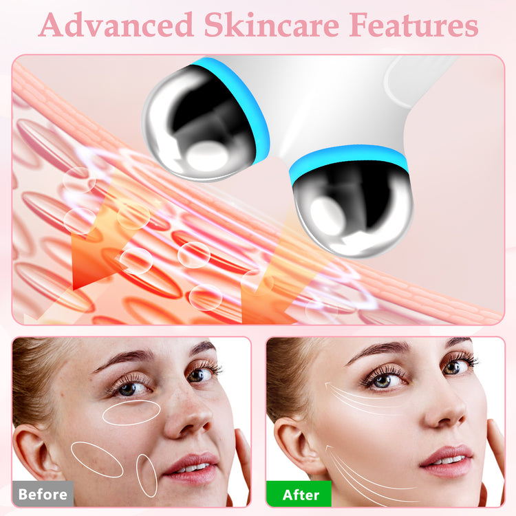 REVELA 7 Color LED Mask Red Light Therapy Skin Rejuvenation Massager 